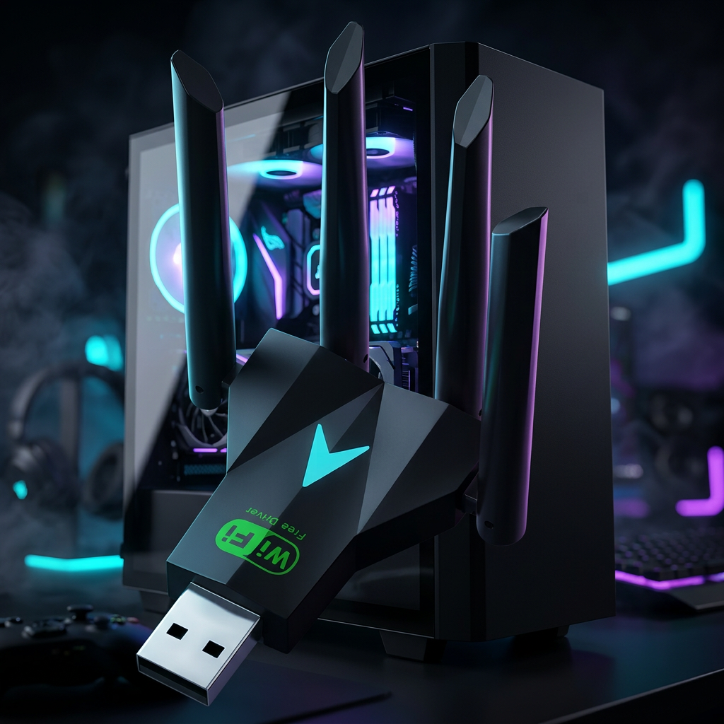 NetVortex adapter gaming shot